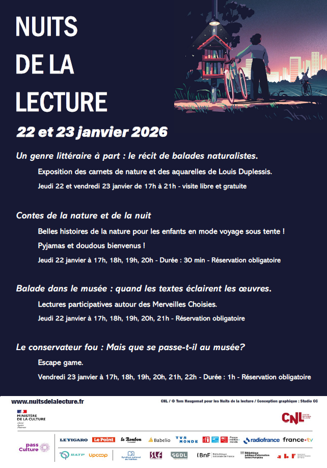 Les Nuits de la Lecture au Muséum d’histoire naturelle d’Autun