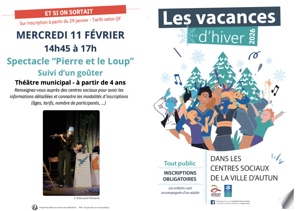 Programmation des vacances d'hiver dans les centres sociaux