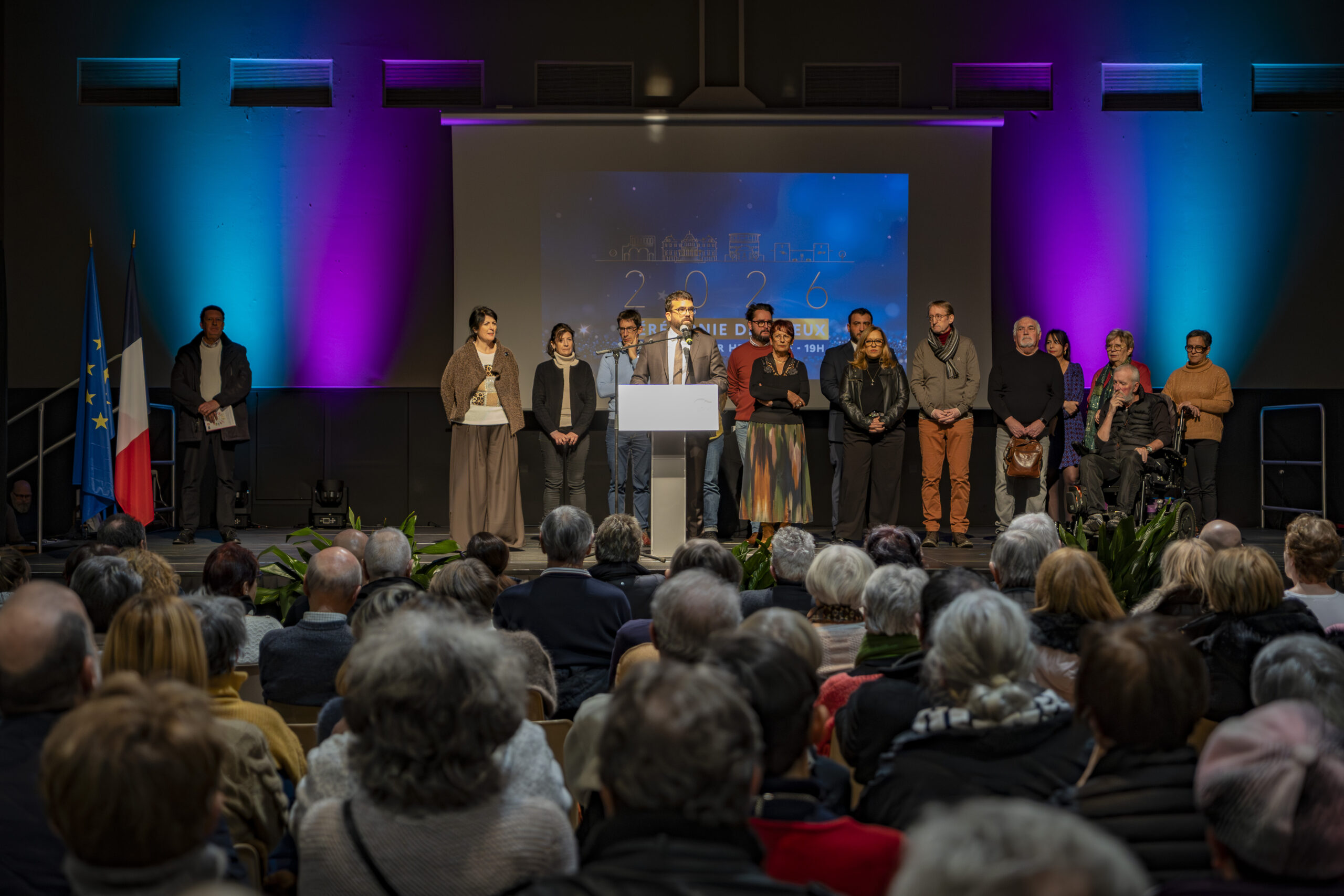 Autun a célébré 2026 lors de la cérémonie des vœux à l’Hexagone