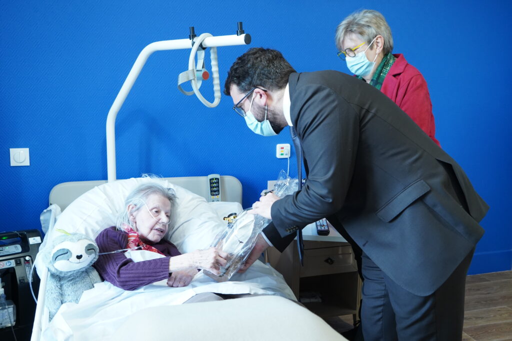 La doyenne d'Autun, Yolande Marcion, 103 ans