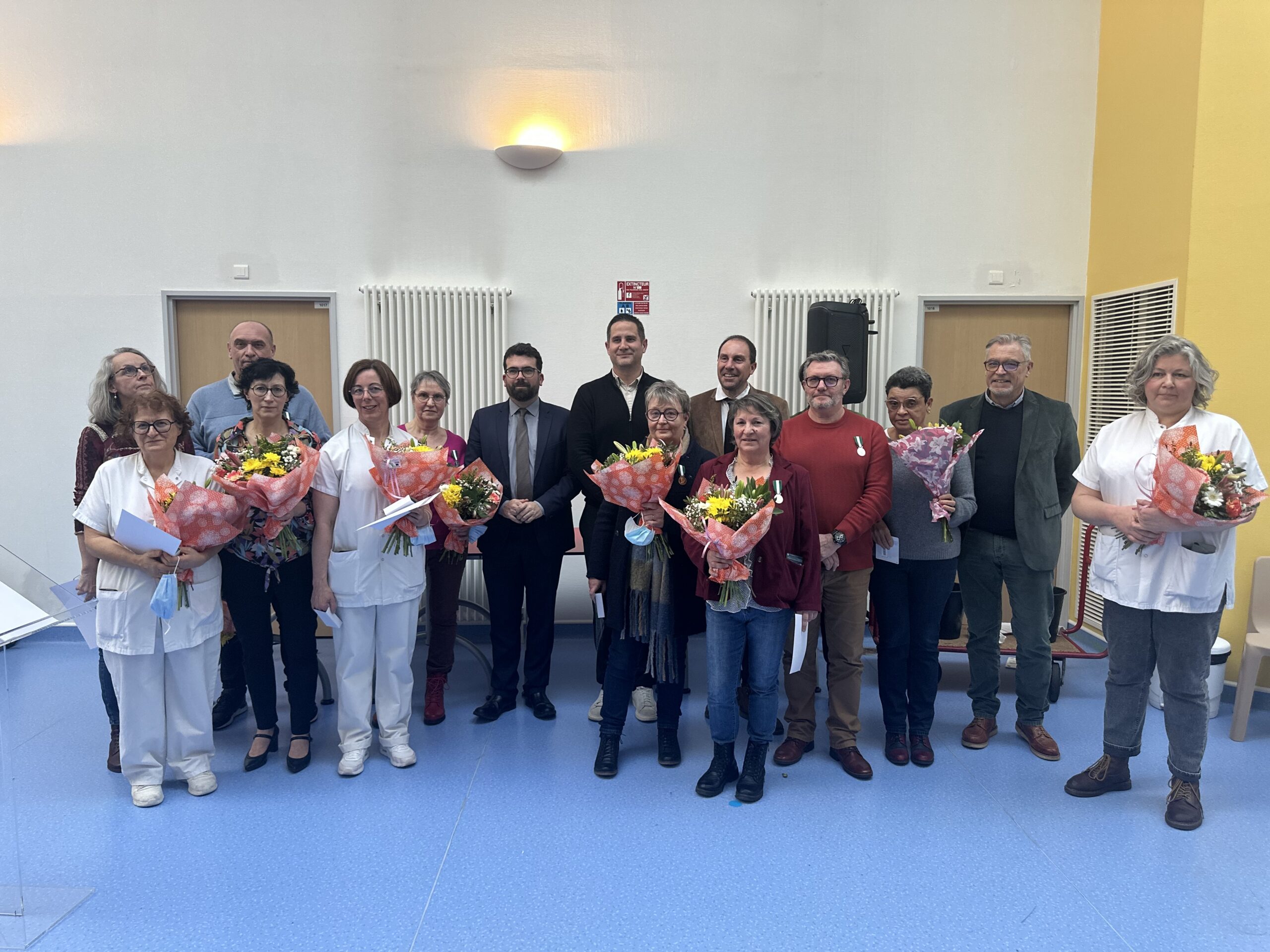 Hôpital d'Autun : au cœur de la cérémonie des vœux