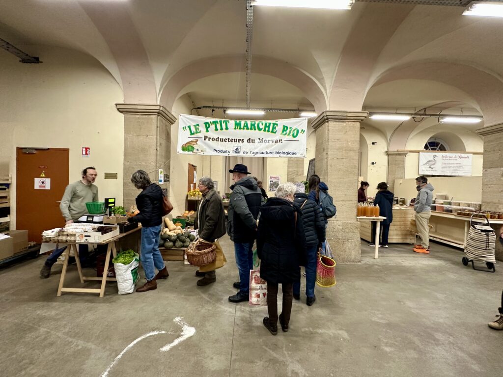 Le marché de producteurs d’Autun se développe