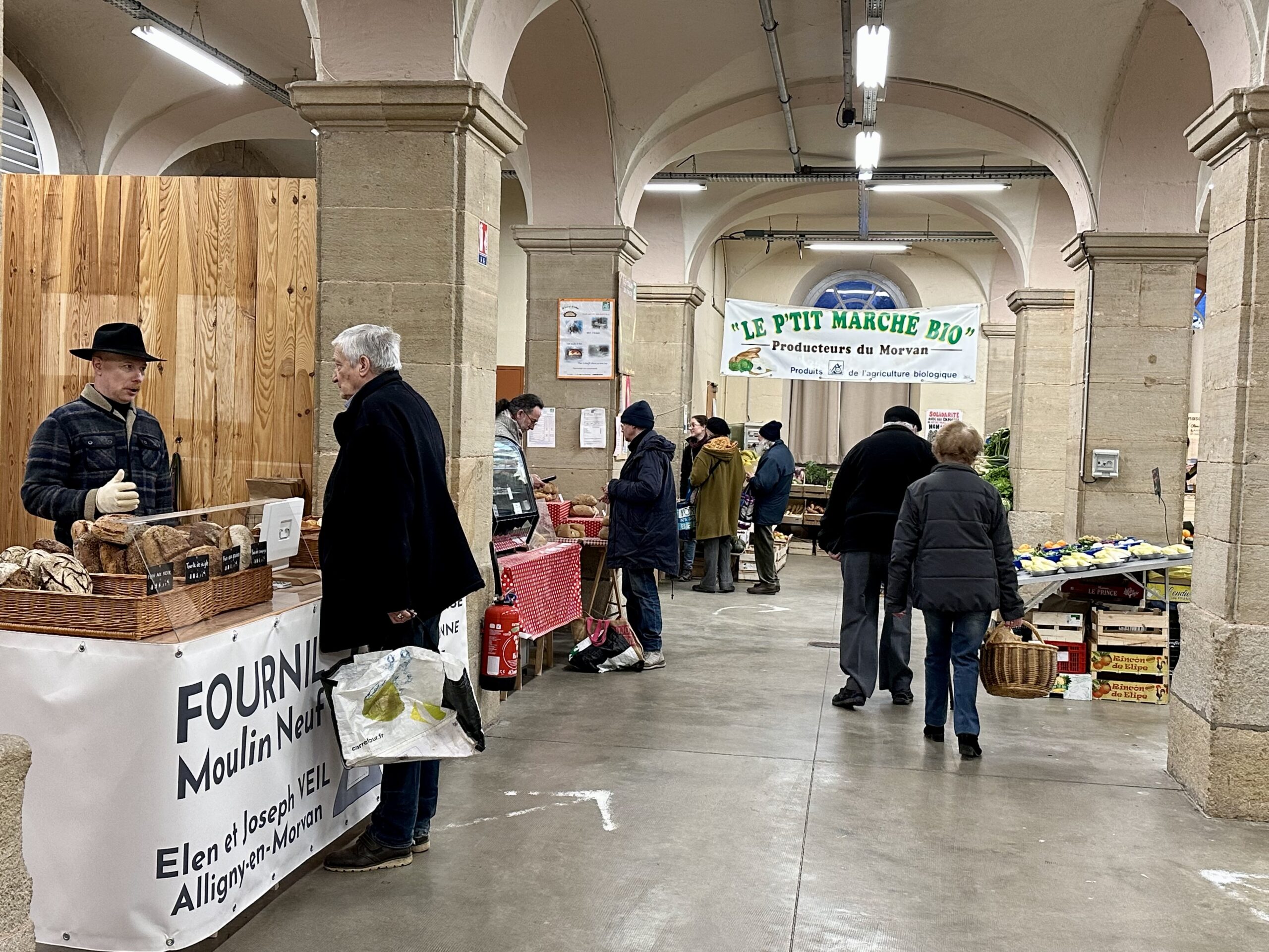 Le marché de producteurs d’Autun se développe