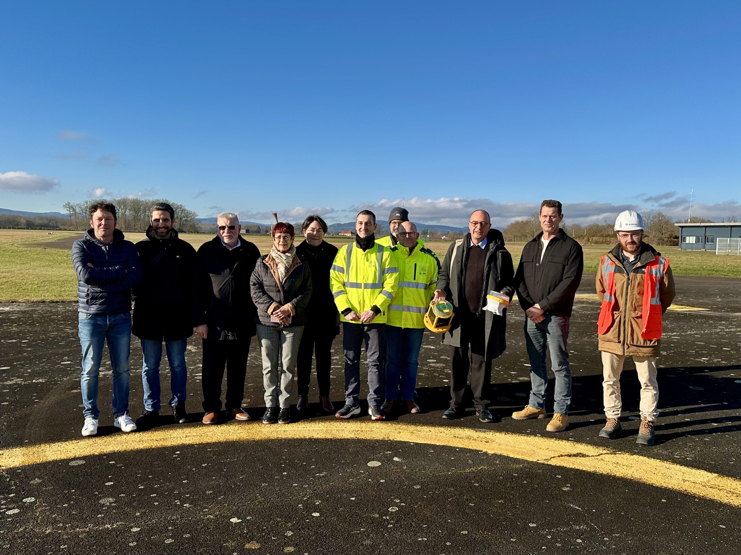 Des travaux essentiels réalisés à l’aérodrome d’Autun
