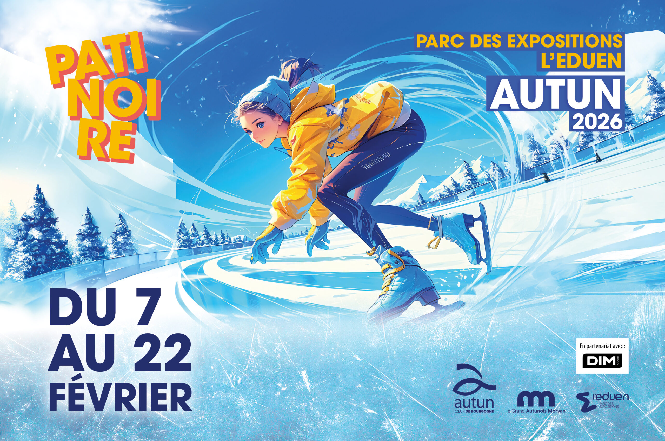 La patinoire fait son grand retour à Autun du 7 au 22 février