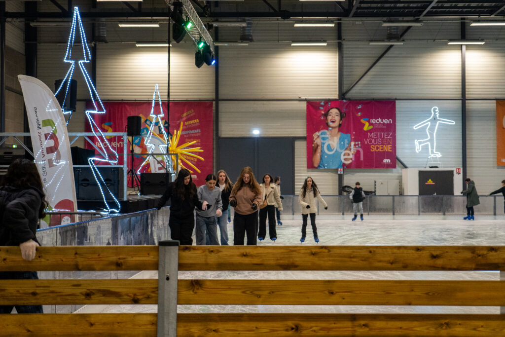 La patinoire d’Autun a fait le plein dès son ouverture à l’Éduen