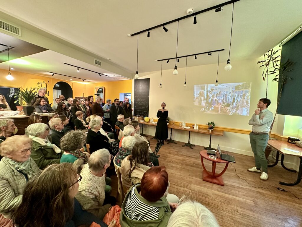 Inauguration du concept solidaire Chez Daddy, rue de l'Arquebuse