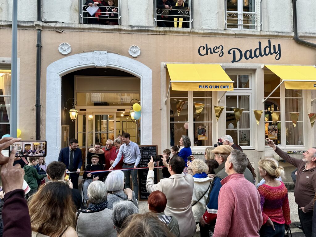 Inauguration du concept solidaire Chez Daddy, rue de l'Arquebuse