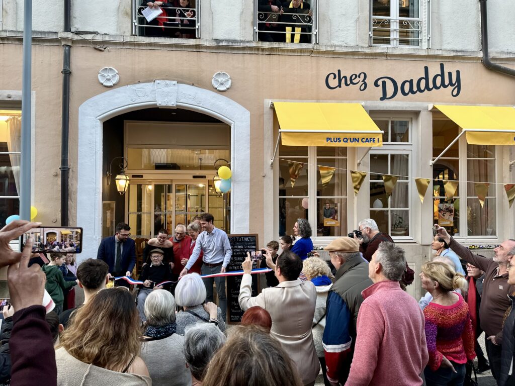 Inauguration du concept solidaire Chez Daddy, rue de l'Arquebuse