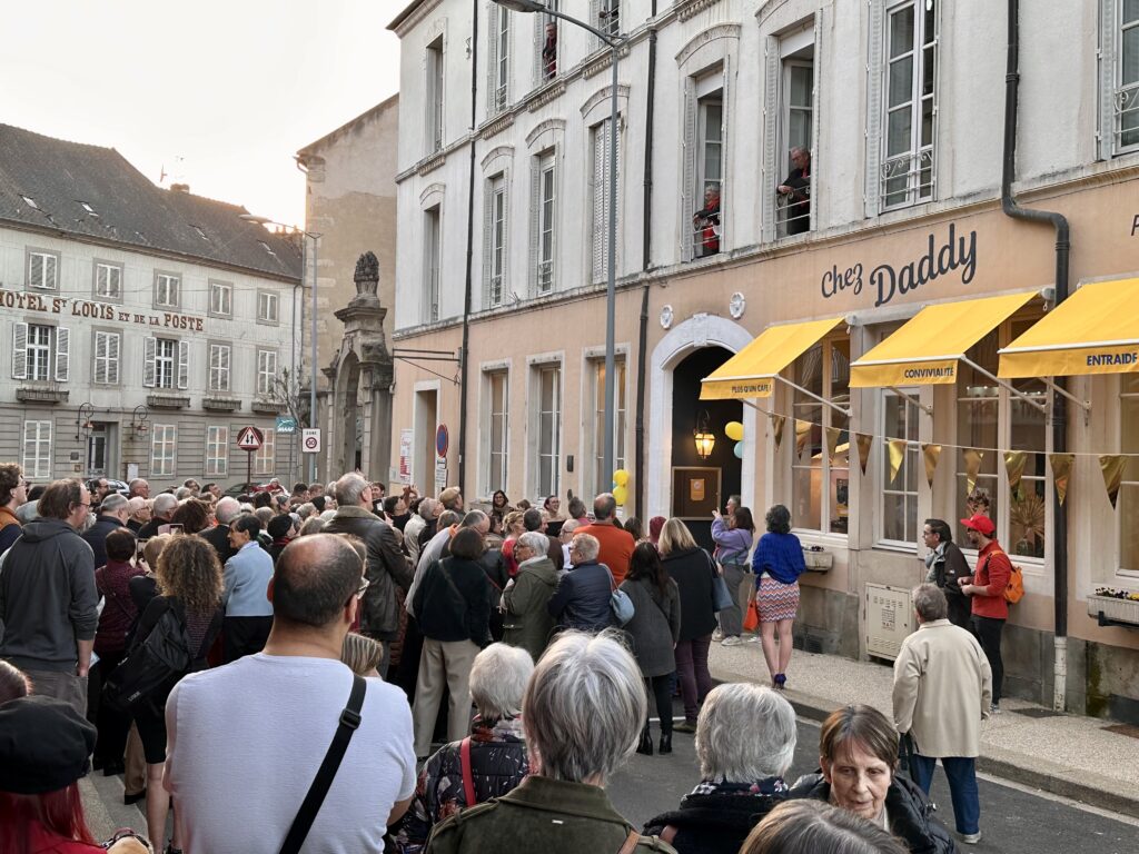Inauguration du concept solidaire Chez Daddy, rue de l'Arquebuse