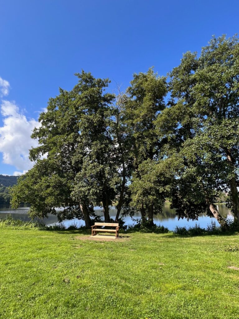 Nouveau mobilier au Plan d'Eau du Vallon