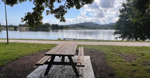 Nouveau mobilier au Plan d'Eau du Vallon