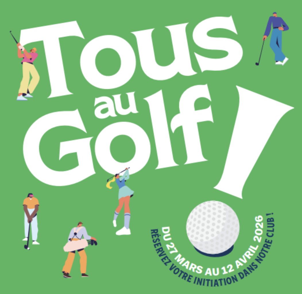 Tous au golf, réservez votre initiation dans notre club