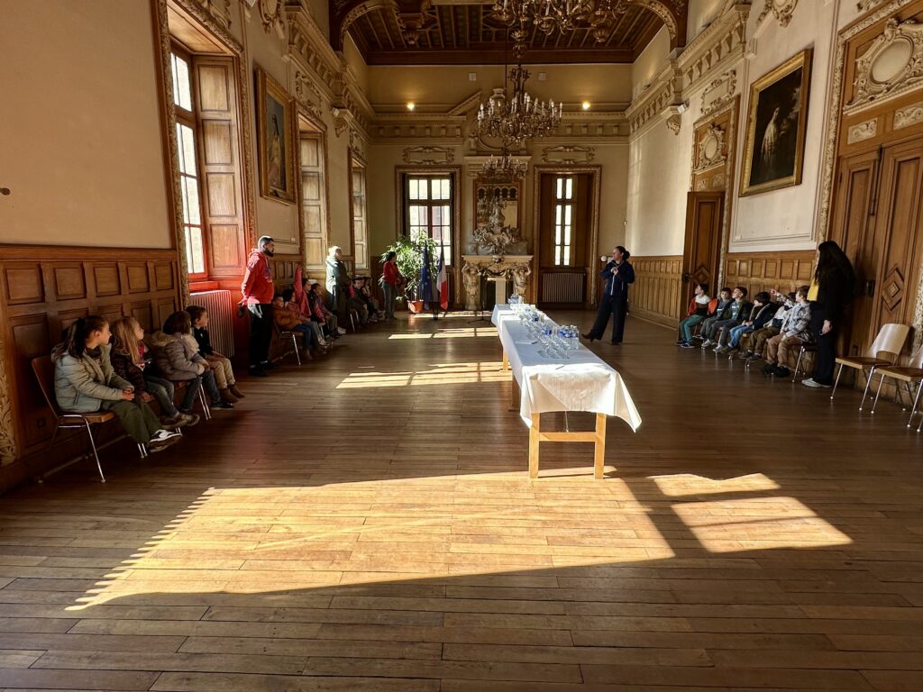 Visite de la mairie pour les élèves du Saint-Sacrement