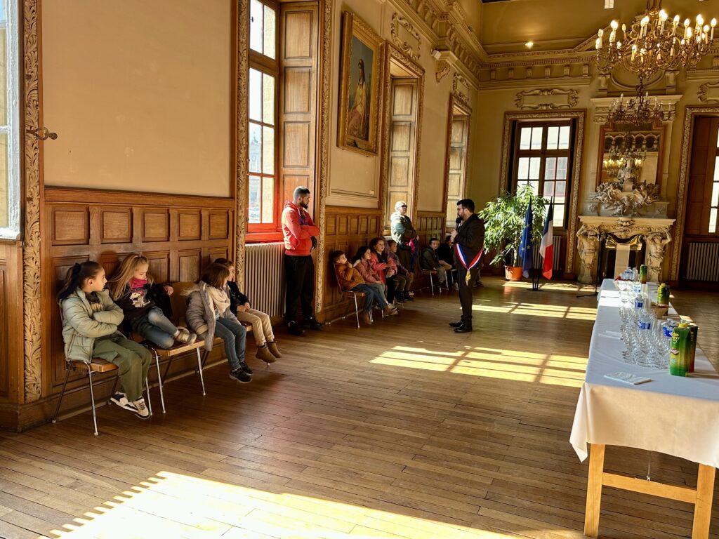 Visite de la mairie pour les élèves du Saint-Sacrement