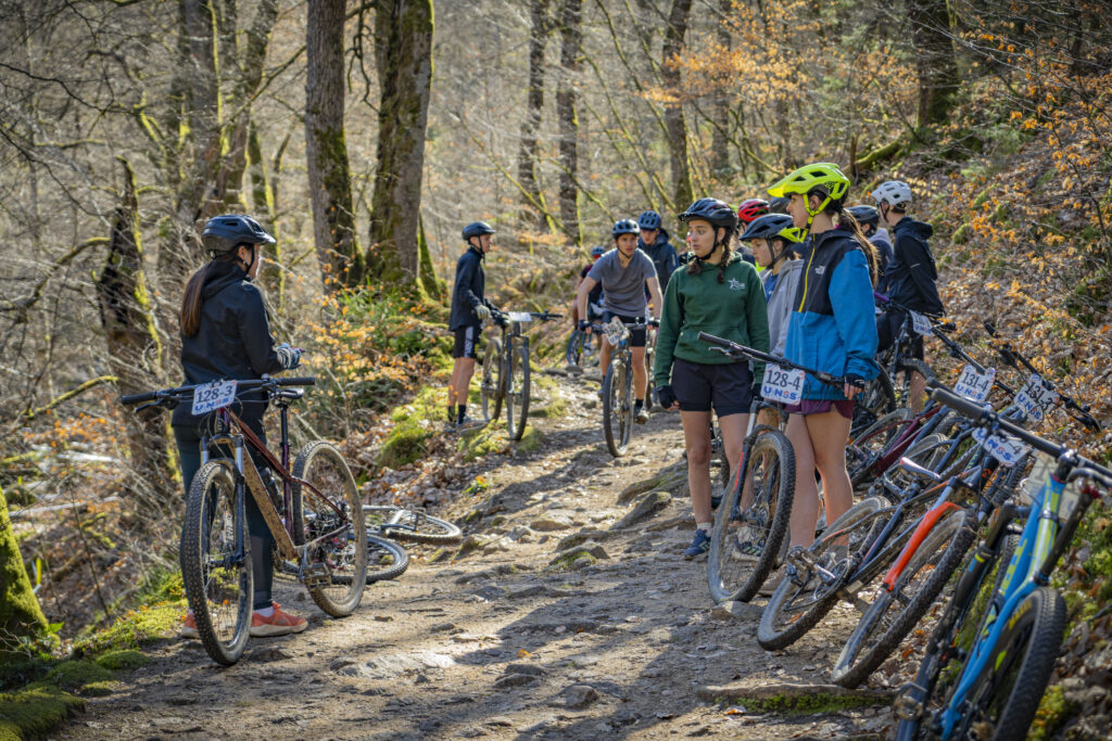180 élèves au championnat départemental UNSS VTT