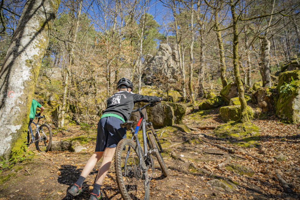 180 élèves au championnat départemental UNSS VTT
