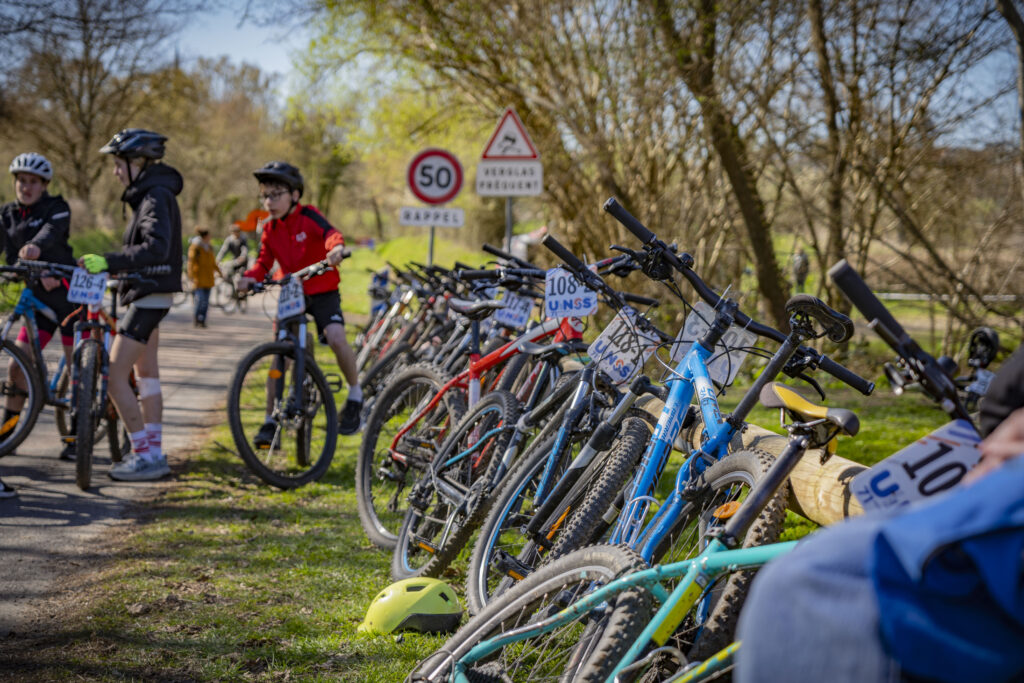 180 élèves au championnat départemental UNSS VTT