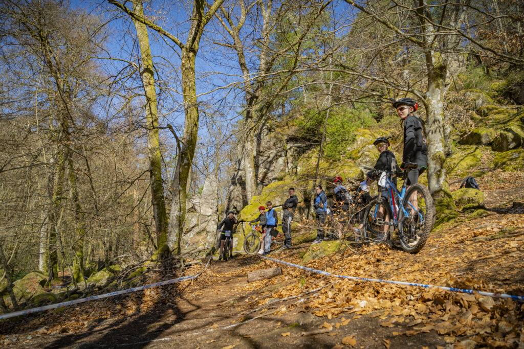 180 élèves au championnat départemental UNSS VTT