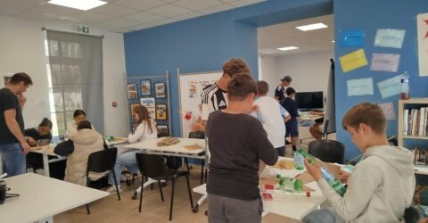 Embarquement des jeunes... à la découverte de l’espace