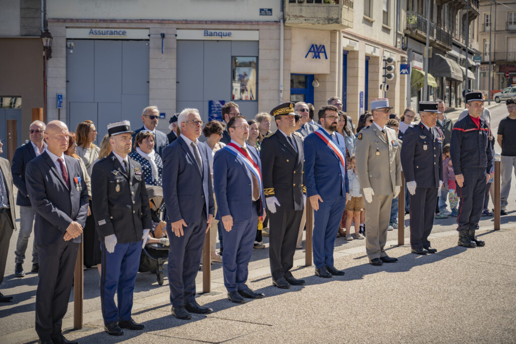 Autun rend hommage aux victimes et héros de la Déportation
