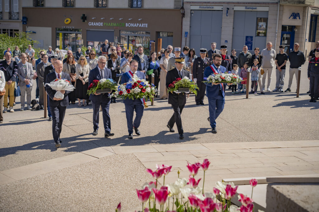 Autun rend hommage aux victimes et héros de la Déportation