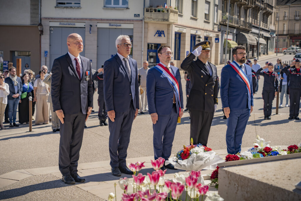 Autun rend hommage aux victimes et héros de la Déportation