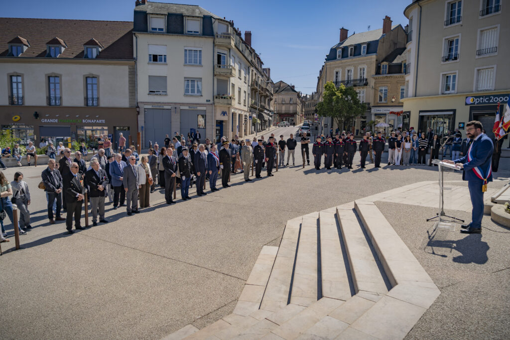 Autun rend hommage aux victimes et héros de la Déportation