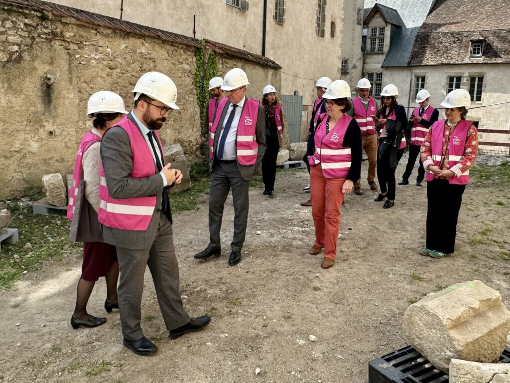 Le Crédit Agricole Centre Est soutient le projet du Panoptique d'Autun - Musée Rolin