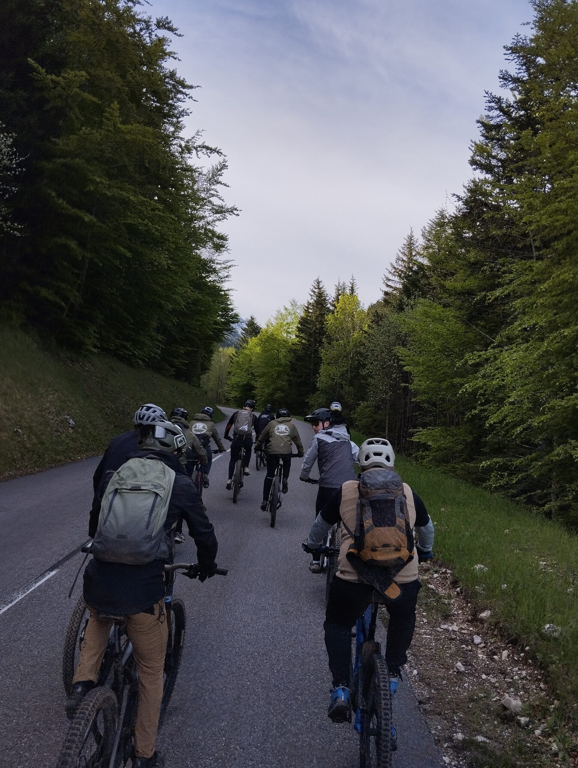 Lycée Bonaparte : 3 jours de VTT pour les élèves