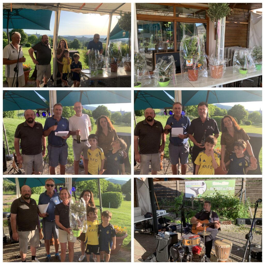 Belle réussite sportive et festive pour la Coupe du Bistrot du Golf