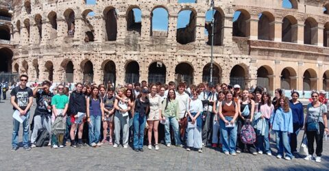 55 élèves du lycée Bonaparte à la découverte de Rome