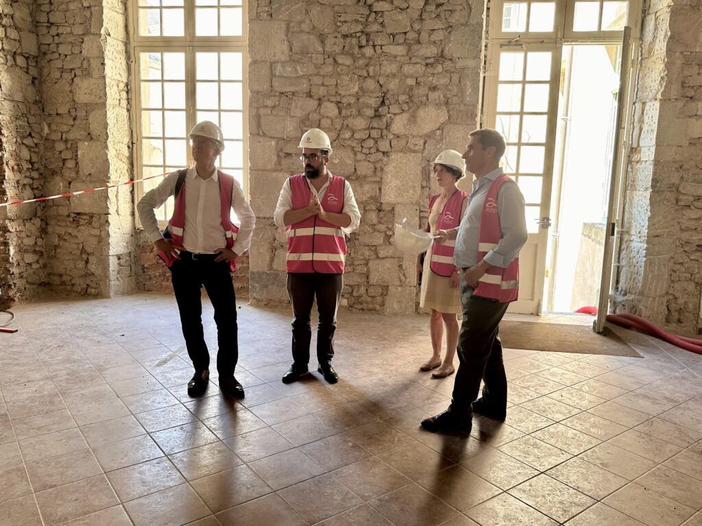 Le Panoptique d'Autun a accueilli deux personnalités
