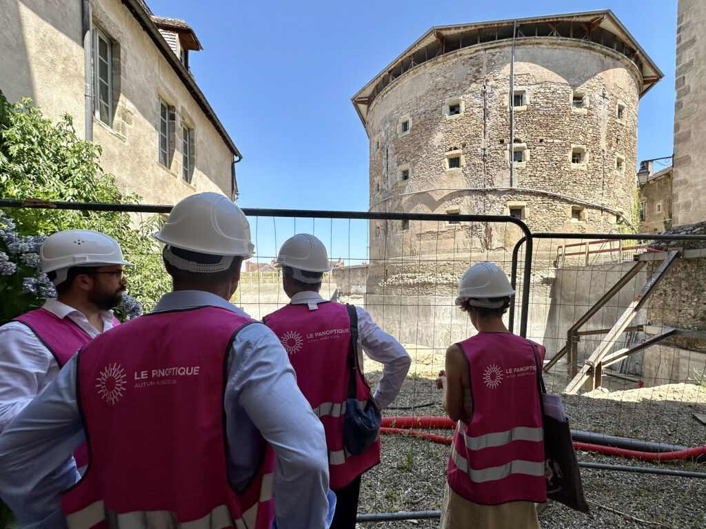 Le Panoptique d'Autun a accueilli deux personnalités