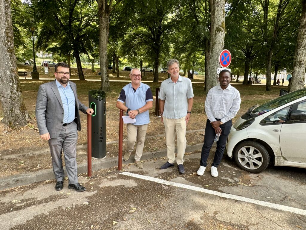 Autun accélère la mobilité électrique avec 40 points de recharge