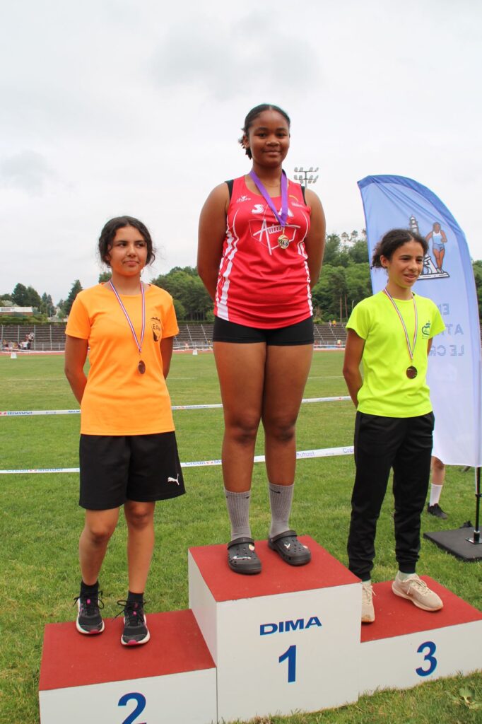 Le SAA aux championnats départementaux d'athlétisme
