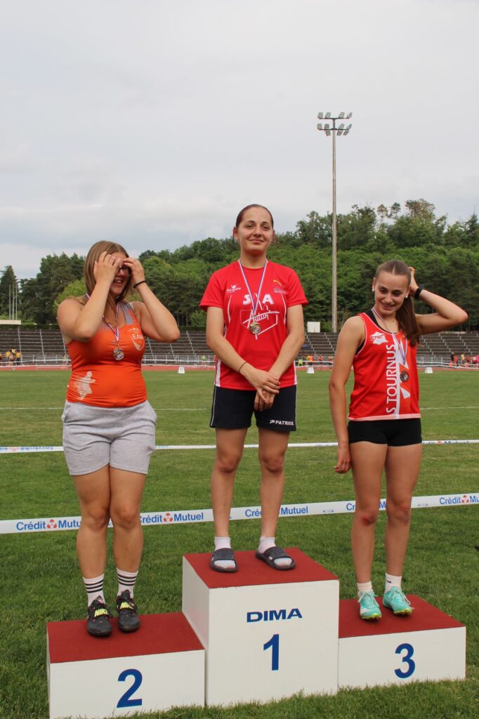 Le SAA aux championnats départementaux d'athlétisme
