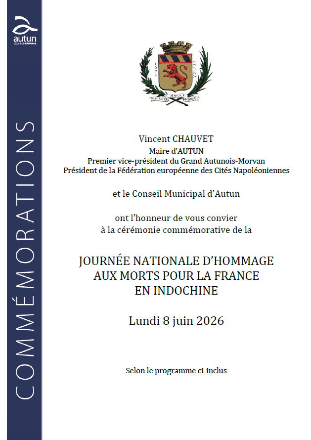 Journée nationale d'hommage aux morts pour la France en Indochine le 8 juin 2026