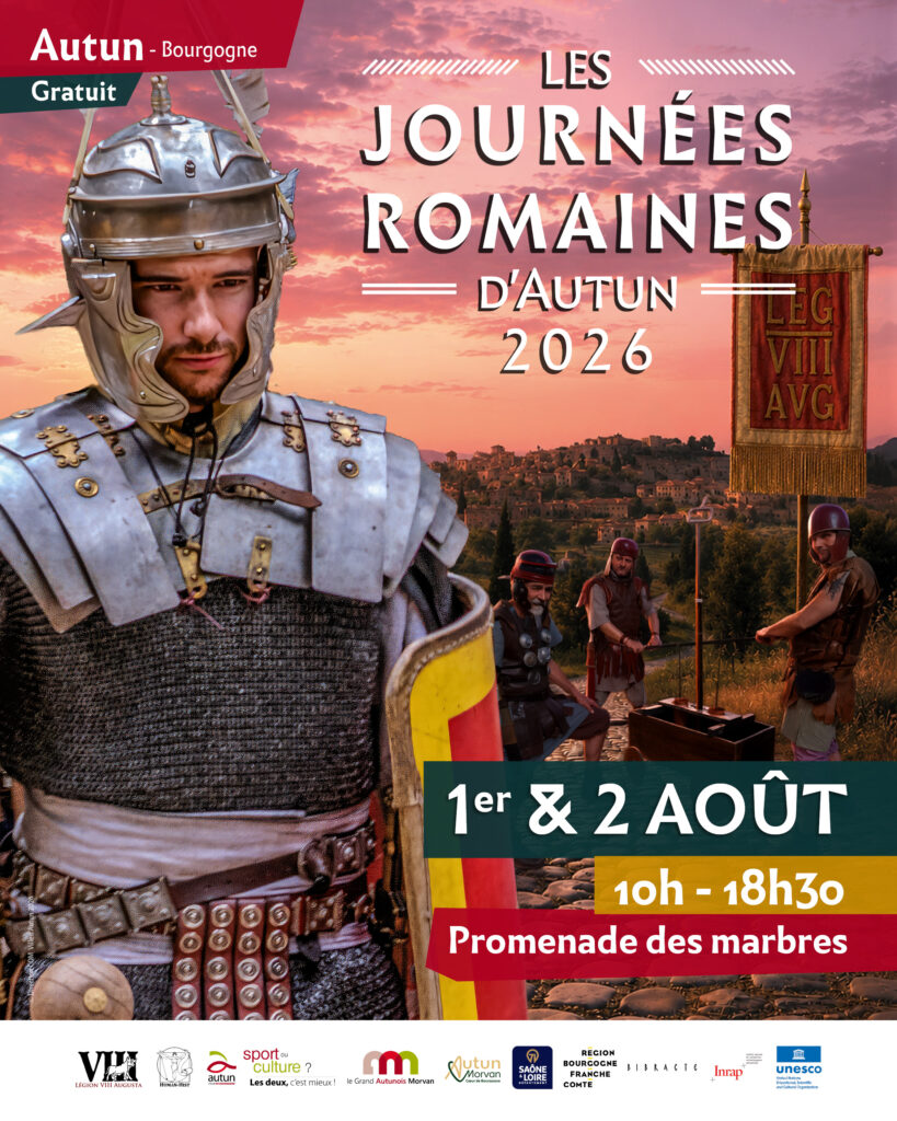 Les Journées romaines d'Autun 2026, 1er et 2 août