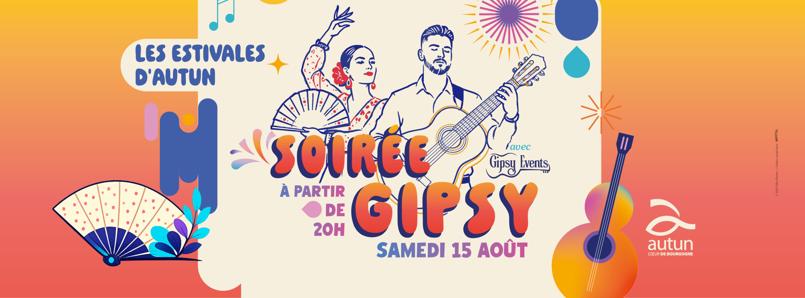 Brunch, soirée gipsy : le programme du 15 août à Autun !