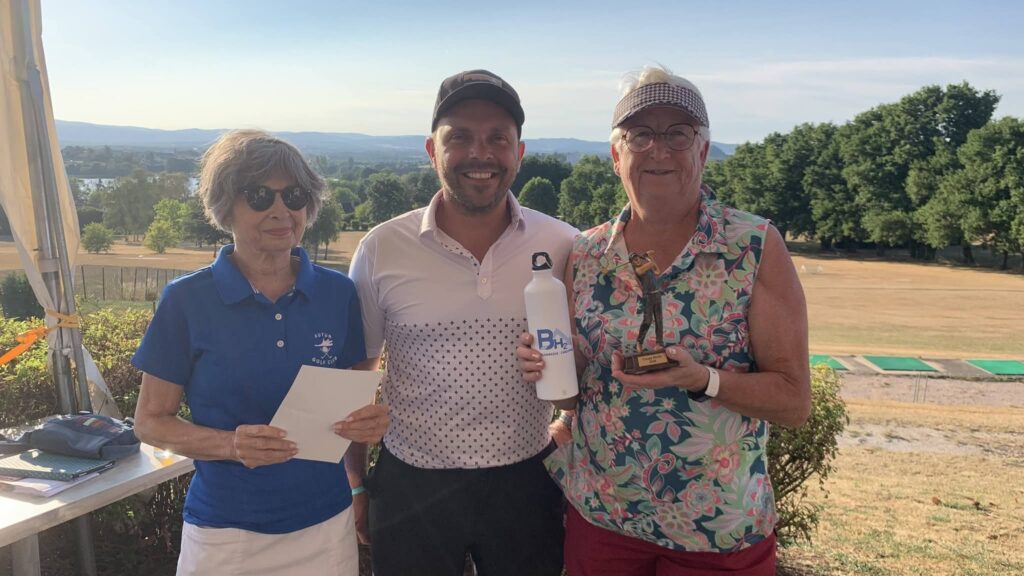 Magnifique dotation et belle participation pour la première coupe BH2o au golf d'Autun