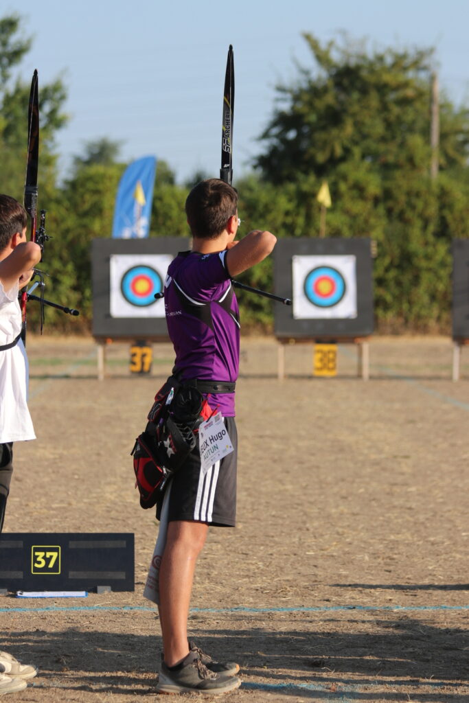 Un jeune archer autunois au Championnat de France