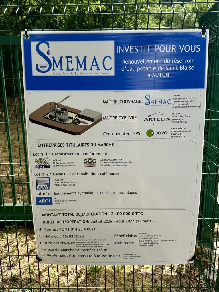 Des travaux pour sécuriser durablement l'alimentation en eau potable