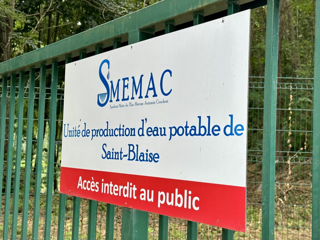 SMEMAC, unité de production d'eau potable de Saint-Blaise