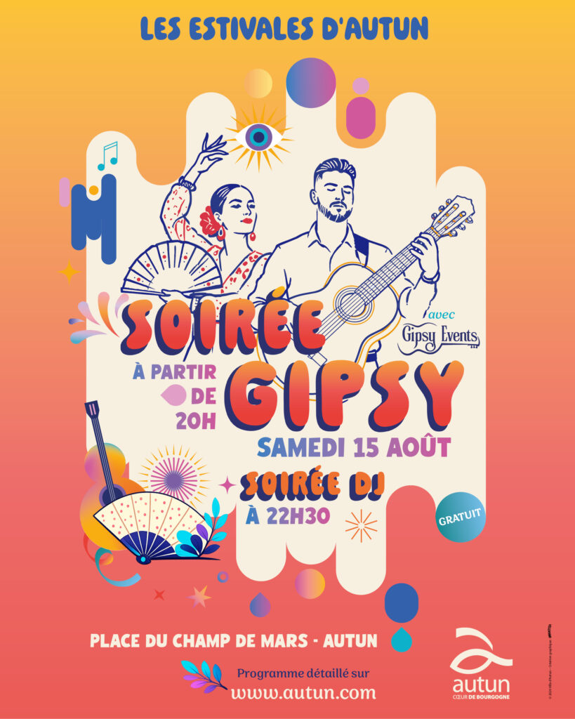 Brunch, soirée gipsy : le programme du 15 août à Autun !