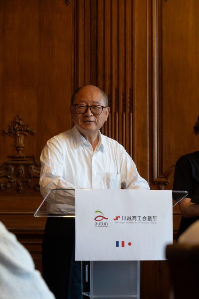 Une délégation de Kawagoe reçue à l'hôtel de ville d'Autun