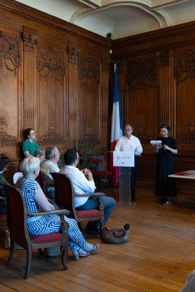 Une délégation de Kawagoe reçue à l'hôtel de ville d'Autun