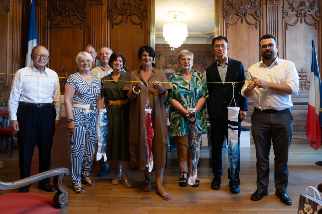 Une délégation de Kawagoe reçue à l'hôtel de ville d'Autun
