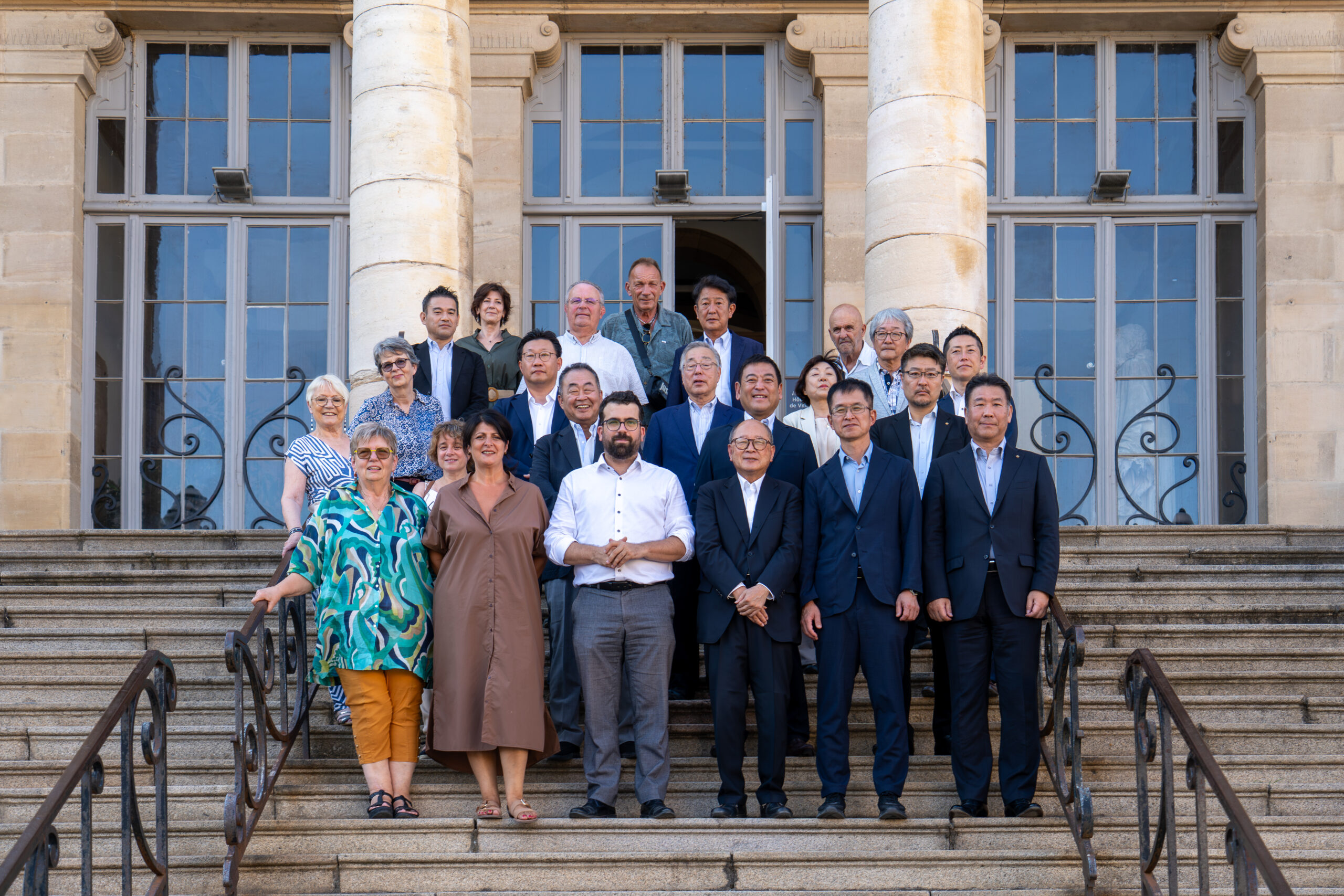 Une délégation de Kawagoe reçue à l'hôtel de ville d'Autun