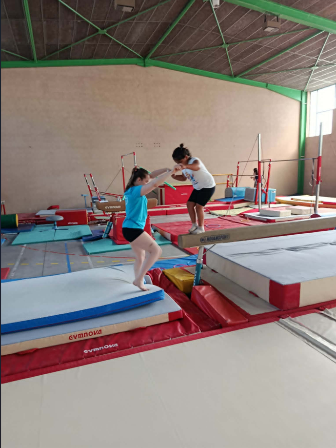 L’Alliance Gymnastique Autun : séance avec des enfants de l’IME
